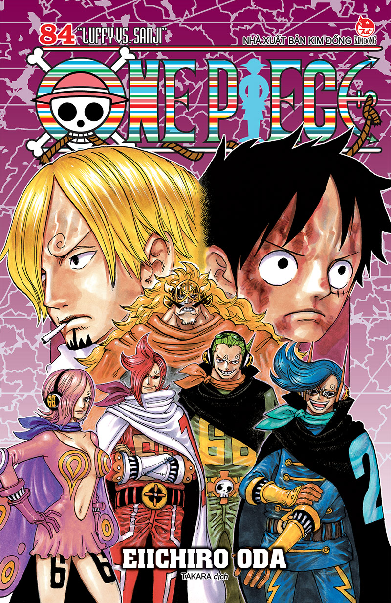 Kim Đồng - One Piece - Tập 84 (bìa rời)
