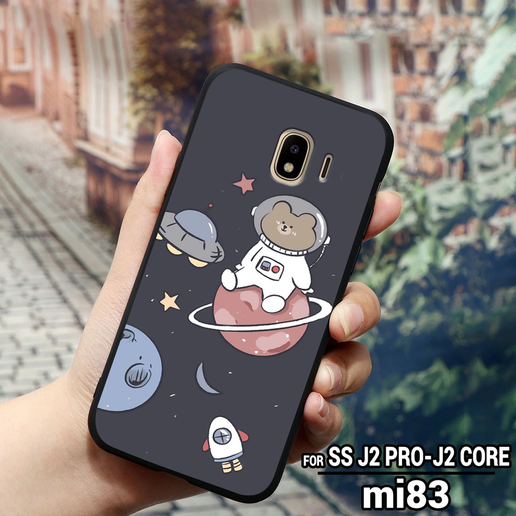 Ốp lưng samsung galaxy j2 pro - j2 core - j4 2018 in hình vũ trụ