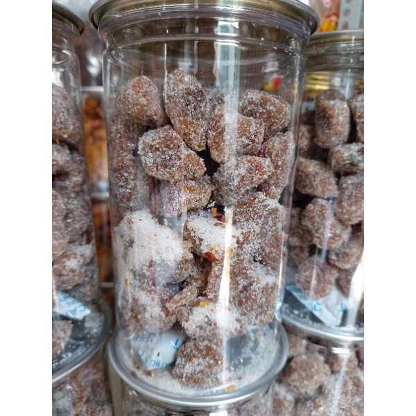 Me cay xốc đường muối ớt ( hộp pet 500gr )