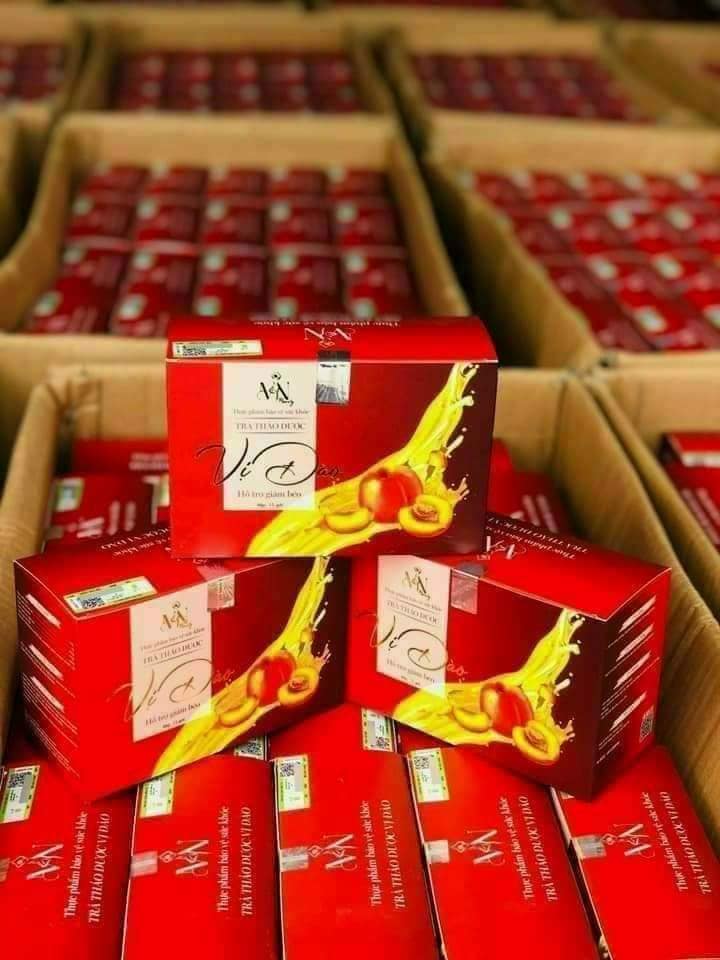 🍑 Trà Thảo Dược Vị Đào - Hỗ Trợ Giảm Béo🍑