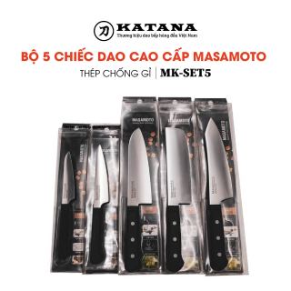 Bộ dao bếp 5 chiếc Masamoto cao cấp - Set 5 MKSET5 thumbnail