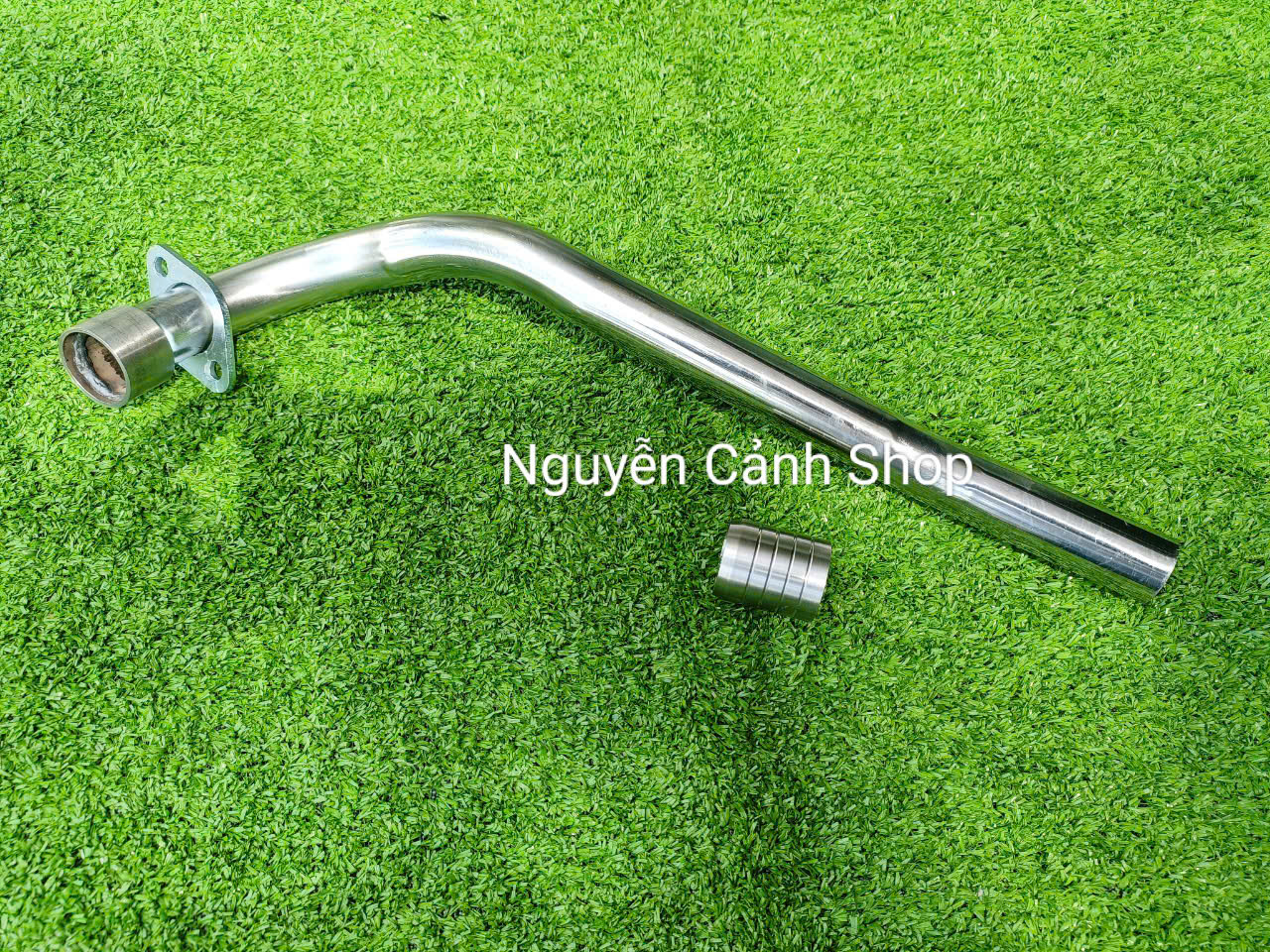 Cổ pô Sirius 110 có khâu pô inox 304 27mm