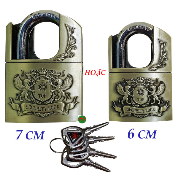 Ổ khóa cửa chống cắt HONGZHEN - có 2 phân loại cỡ lớn 6CM hoặc cỡ đại 7CM