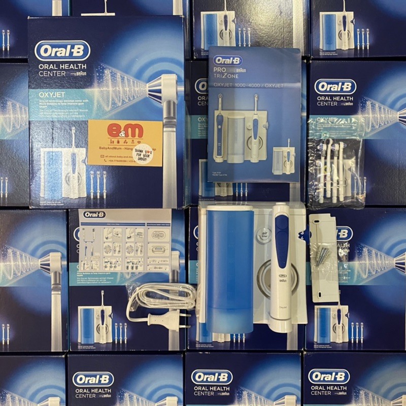 Bộ tăm nước ORAL B OXYJET HYDROPULSEUR - Hàng Đức