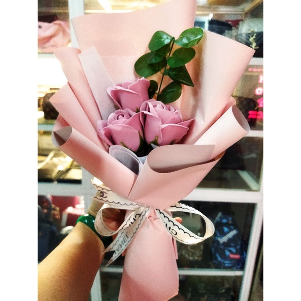 bó sáp 3 bông sỉ