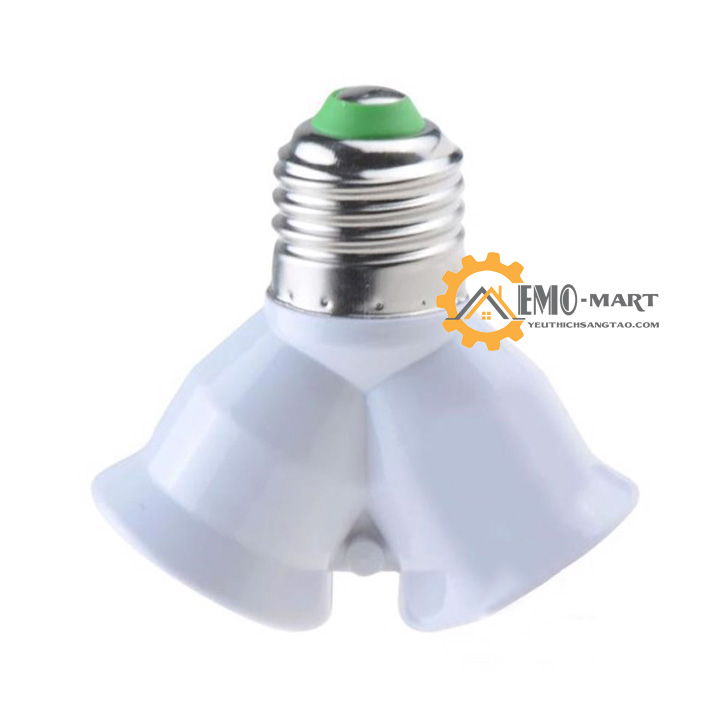 [FreeshipMAX] Đầu chia đui xoáy E27
