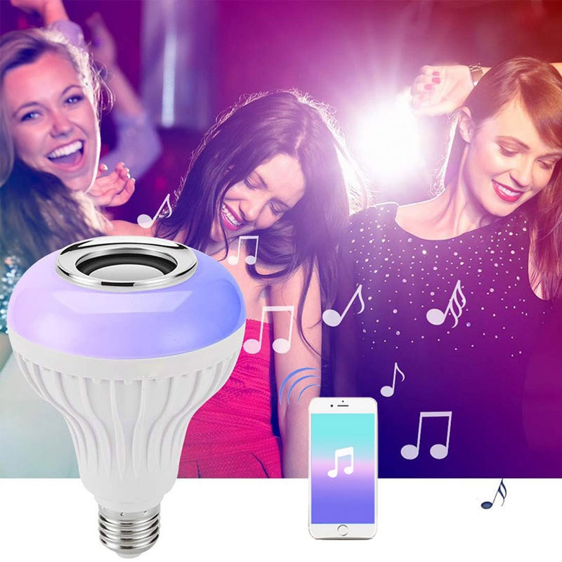 Bóng đèn LED độc đáo kiêm loa nghe nhạc bluetooth