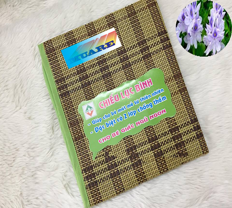 [HCM]Chiếu lục bình chống thấm 2 lớp cho bé