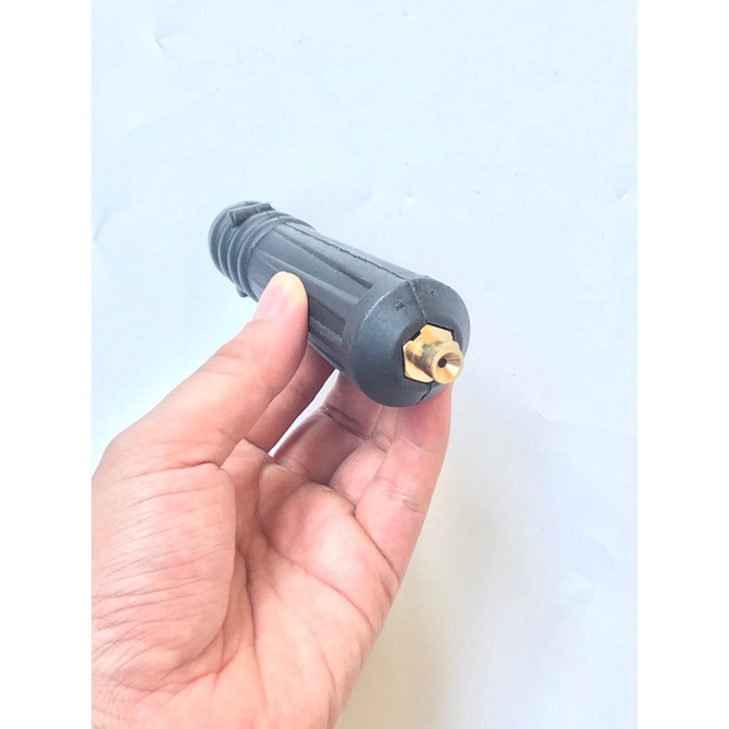 Giắc mỏ hàn mig 14ak ( có lỗ dẫn dây hàn )