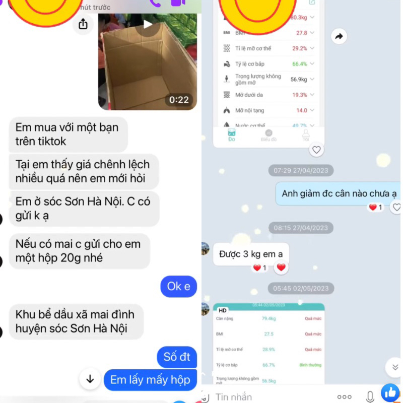 (HỘP 20 GÓI) Cốt Bí Xanh Giảm Cân Detox Vip