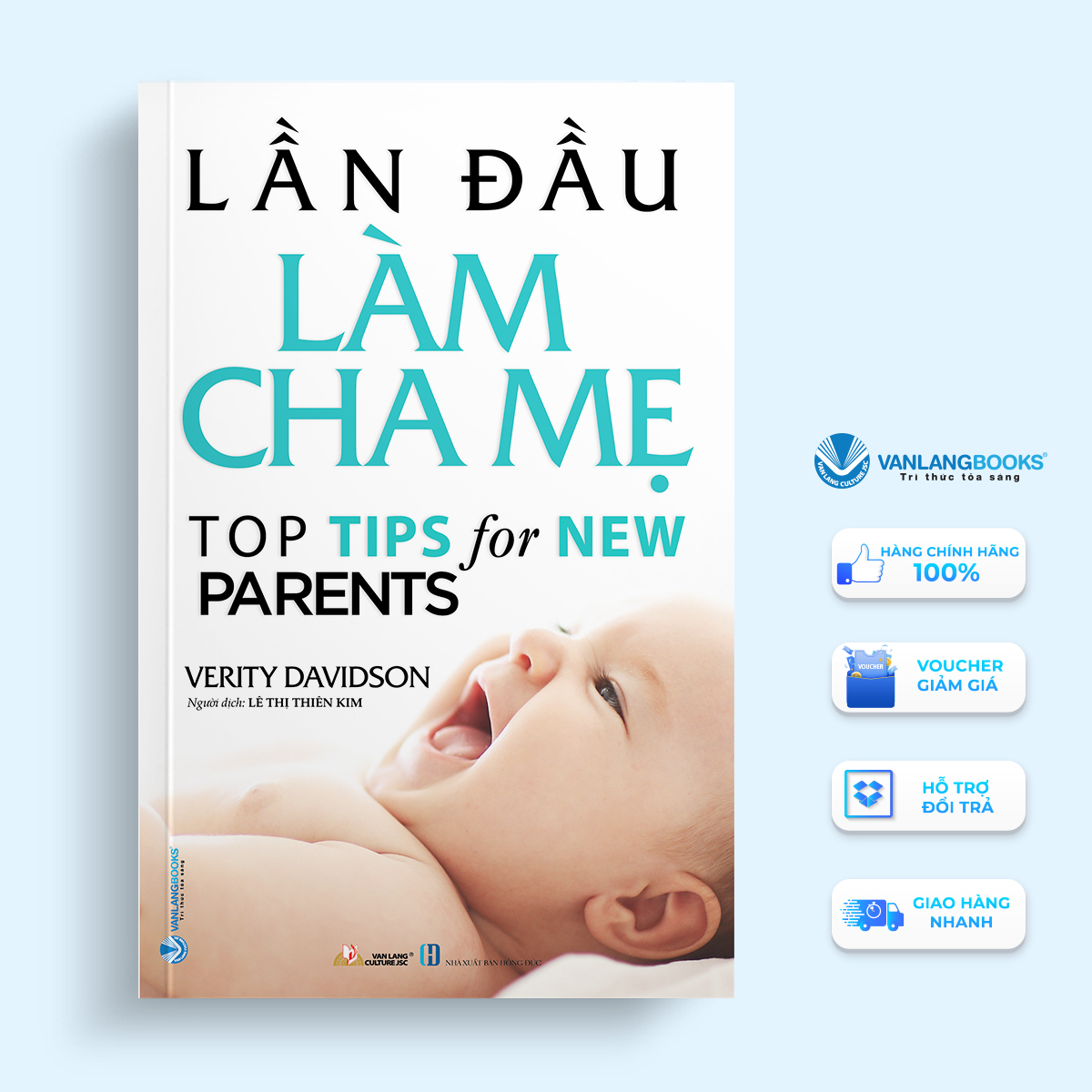 Sách - Lần Đầu Làm Cha Mẹ-Vanlangbooks
