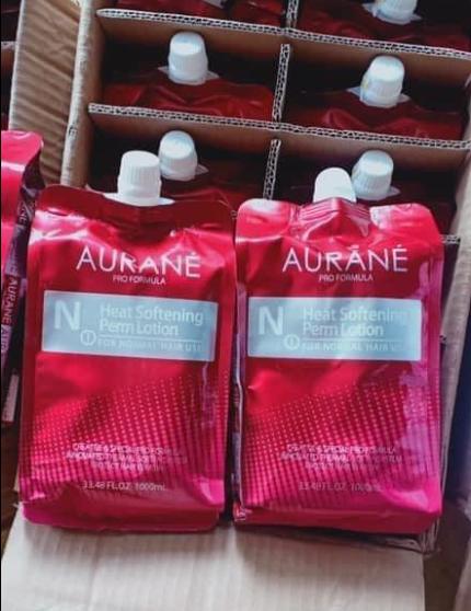 [HCM]Thuốc Mền Hóa Tóc Duỗi Aurane Số 1 túi 1000ml