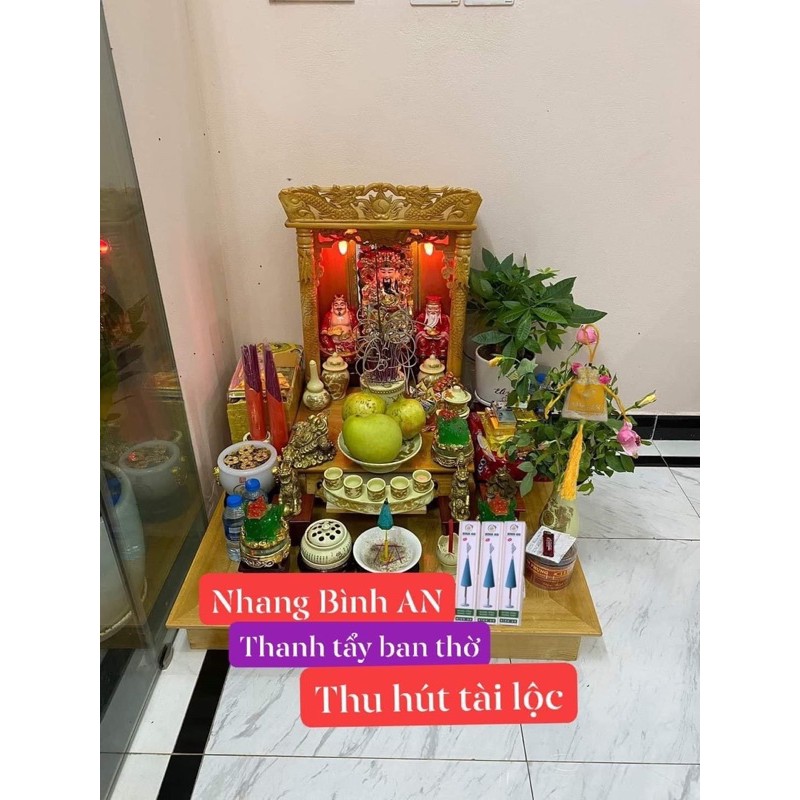 Nhang xông phong thuỷ bình an mẫu mới