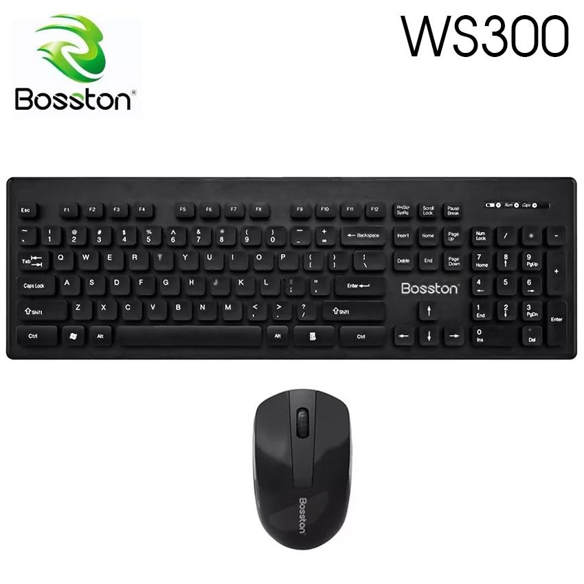 Combo chuột và bàn phím không dây Bosston WS-300