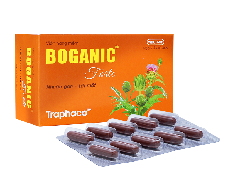 BOGANIC Traphaco 50 viên nang mềm - Giải độc mát gan