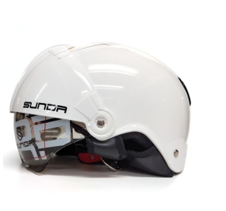 Mũ bảo hiểm nửa đầu SUNDA 135D chính hãng, giấu kính tháo lót, nhiều màu thumbnail