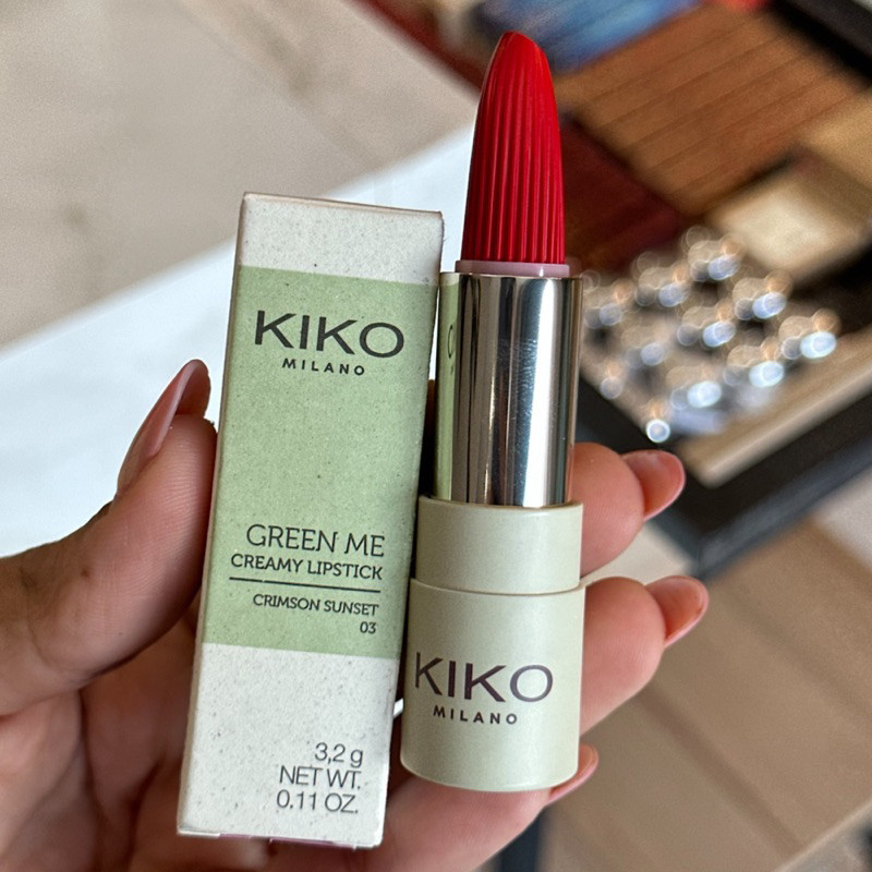 Son môi lì Vegan thuần chay thực vật - Kiko Milano Italy