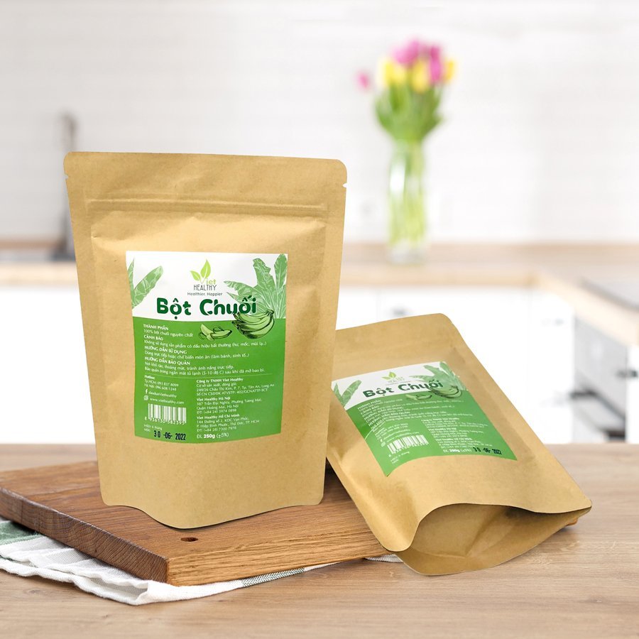 Bột chuối xanh Viet healthy 250g
