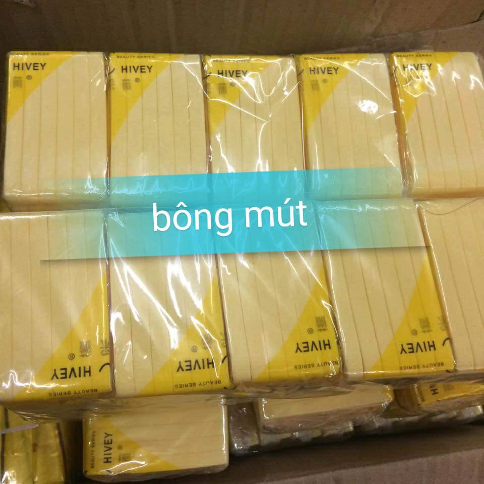 Bông Nở Rửa Mặt bọt biển Chivey 12 Miếng