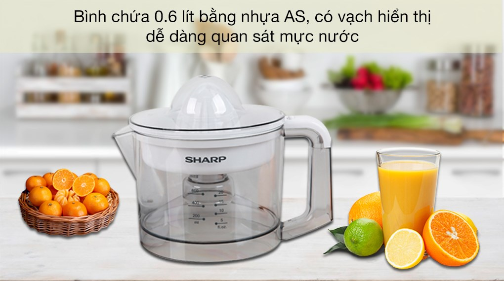 Máy vắt cam Sharp EJ-J256-WH - GIAO TOÀN QUỐC