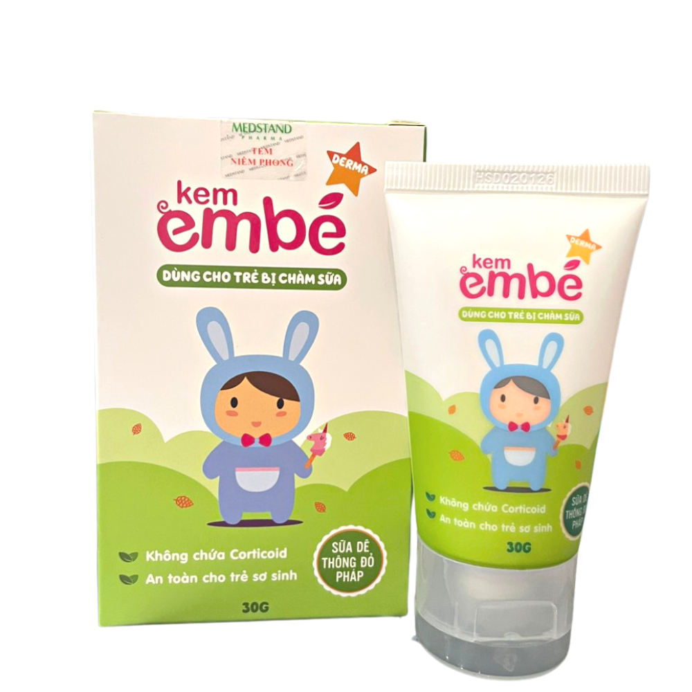 Kem Em Bé Plus - Kem bôi da thảo dược giảm ngứa nhanh cho bé khi bị rôm sảy, hăm da, muỗi đốt MEDSTAND
