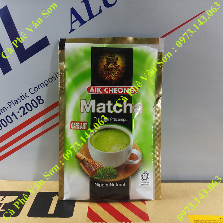 Trà Sữa Matcha Aik Cheong bịch 300g (12 gói x 25g)