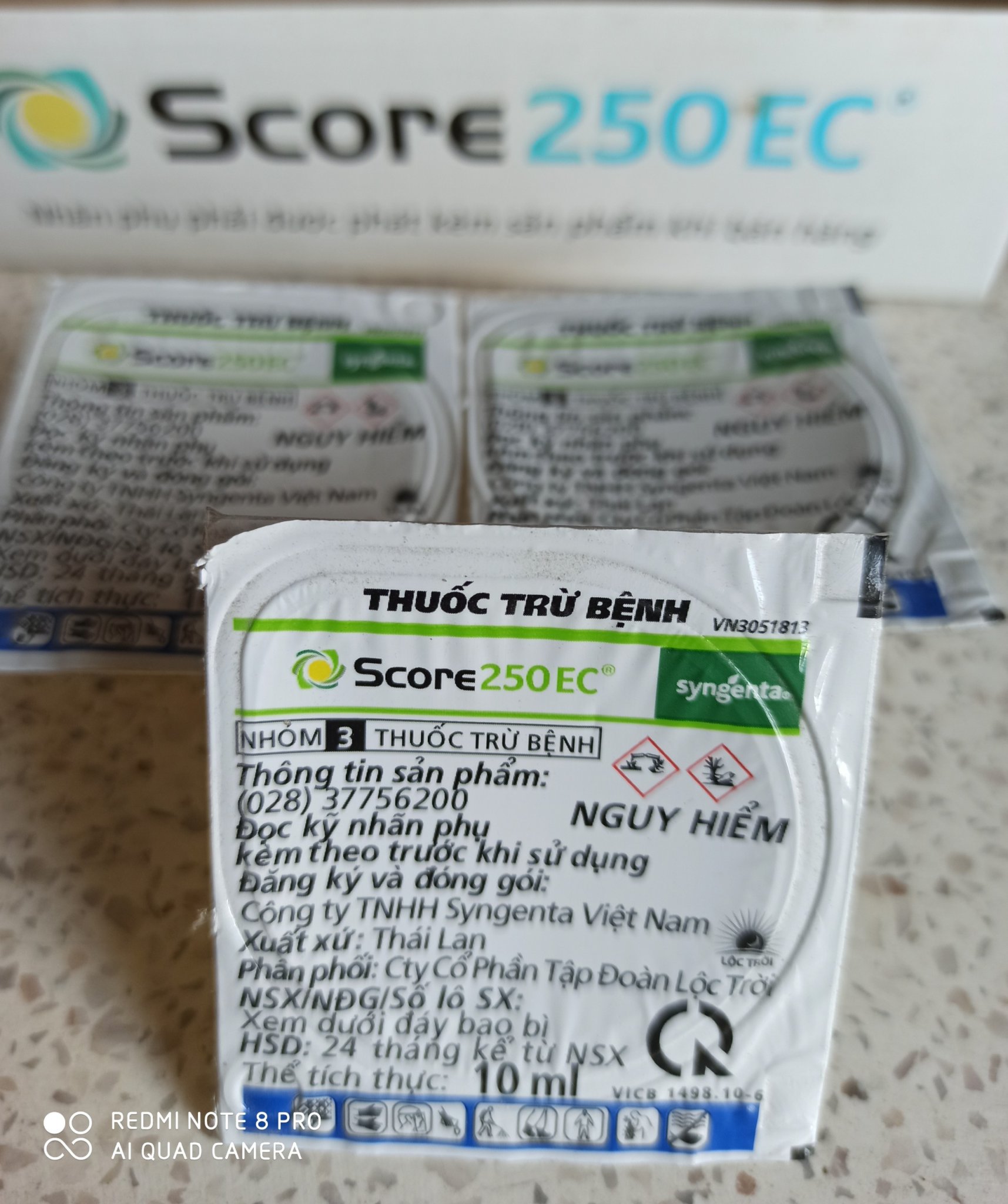 Thuốc trừ nấm bệnh Score - 250EC -10ml