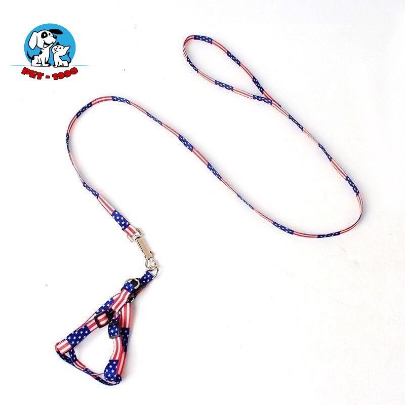 Dây Dắt Chó Mèo Thú Cưng Đi Dạo Nhiều Màu Sắc