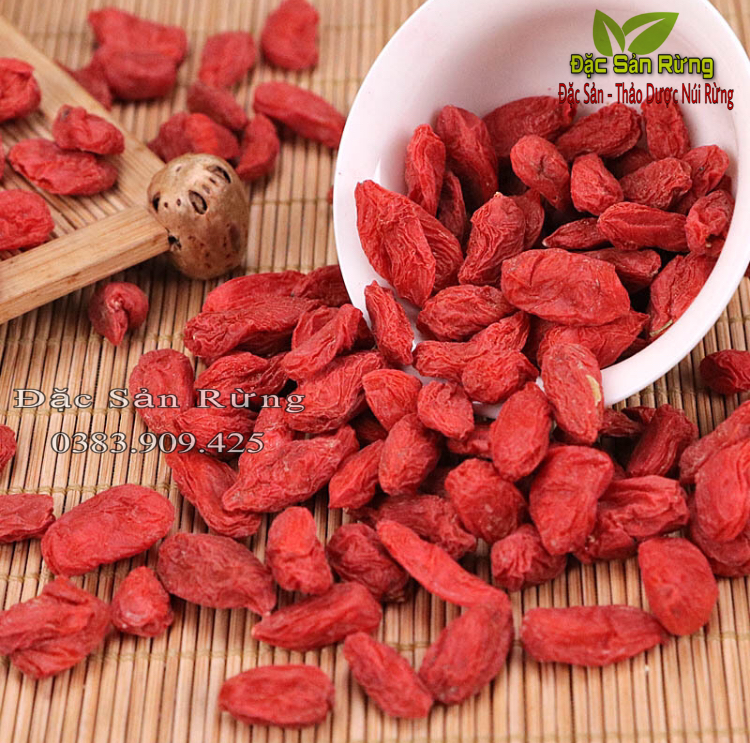 100g Kỷ Tử Đỏ ( câu kỳ tử) Khô - quả to đều đẹp