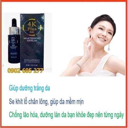 Serum 4K Plus 5X Whitening Thái Lan