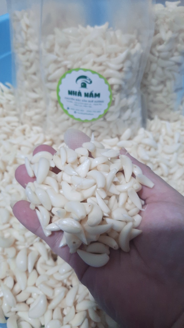 Tỏi LÝ SƠN -1Kg 2 gói Lột Sẳn Lột Khô Thủ Công CHỈ LỘT KHI CÓ ĐƠN