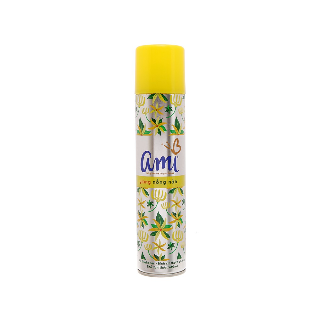 Nước xịt phòng Ami Đủ mùi chai 280ml