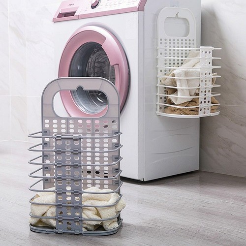 GIỎ NHỰA TREO QUẦN ÁO XẾP GỌN