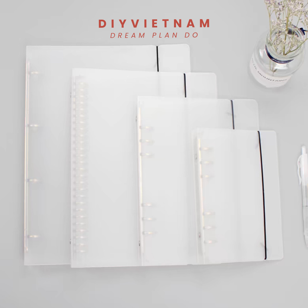 [HCM]PLANNER NHỰA CỨNG A4/B5/A5/A6/A7