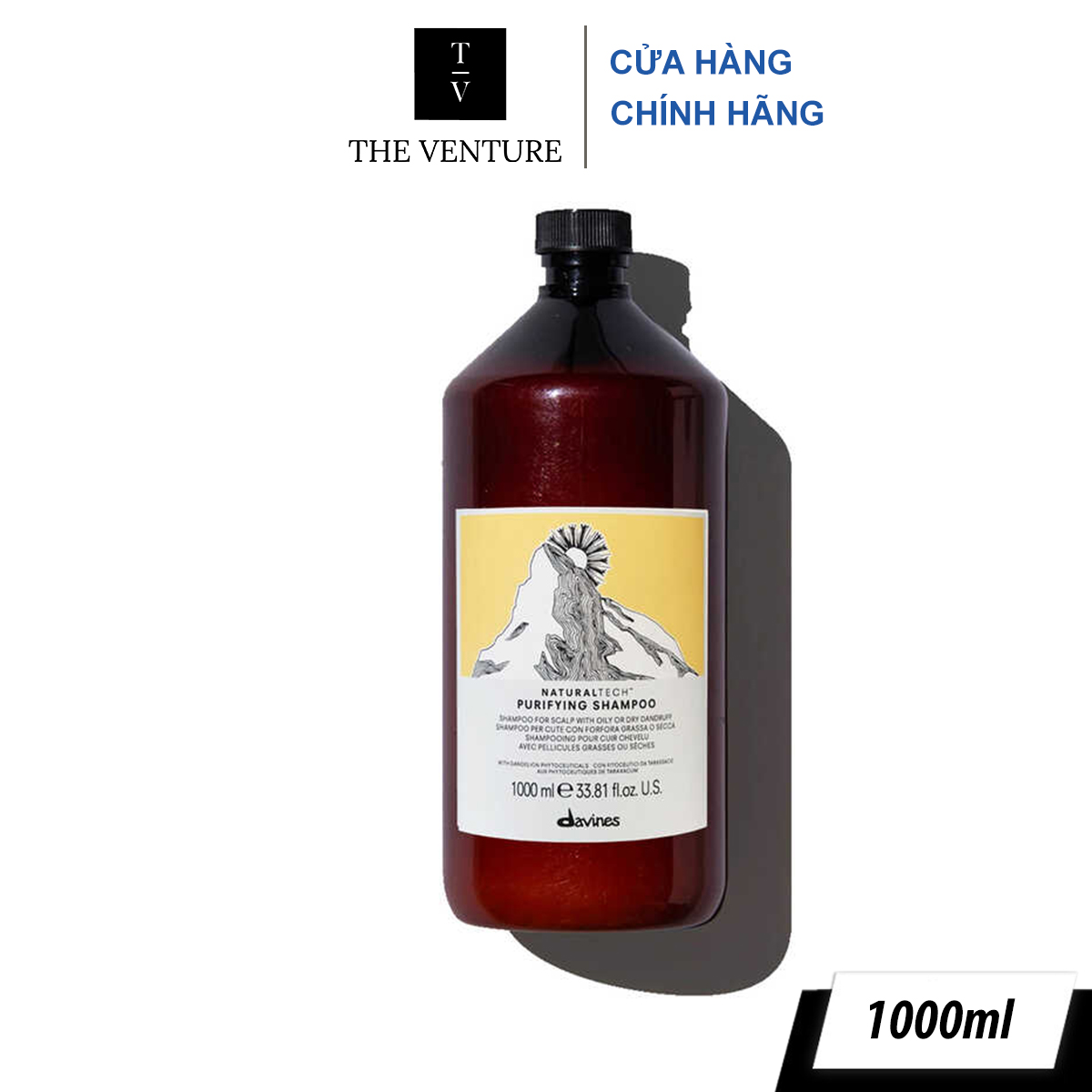 Combo Dầu Gội Tóc Gàu Davines NaturalTech Purifying Shampoo và Dầu Xả Davines Renewing Conditioning Treatment - 1000ml