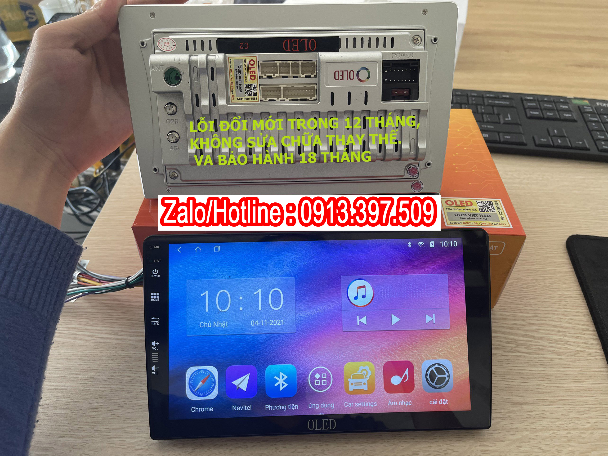 Màn hình Android OLED C2 New (Phiên bản 2021 ) không kèm rắc nguồn và mặt dưỡng