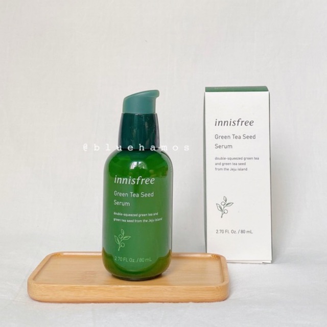 [HCM](Mẫu mới 2021) Serum trà xanh Innisfree Green tea seed serum
