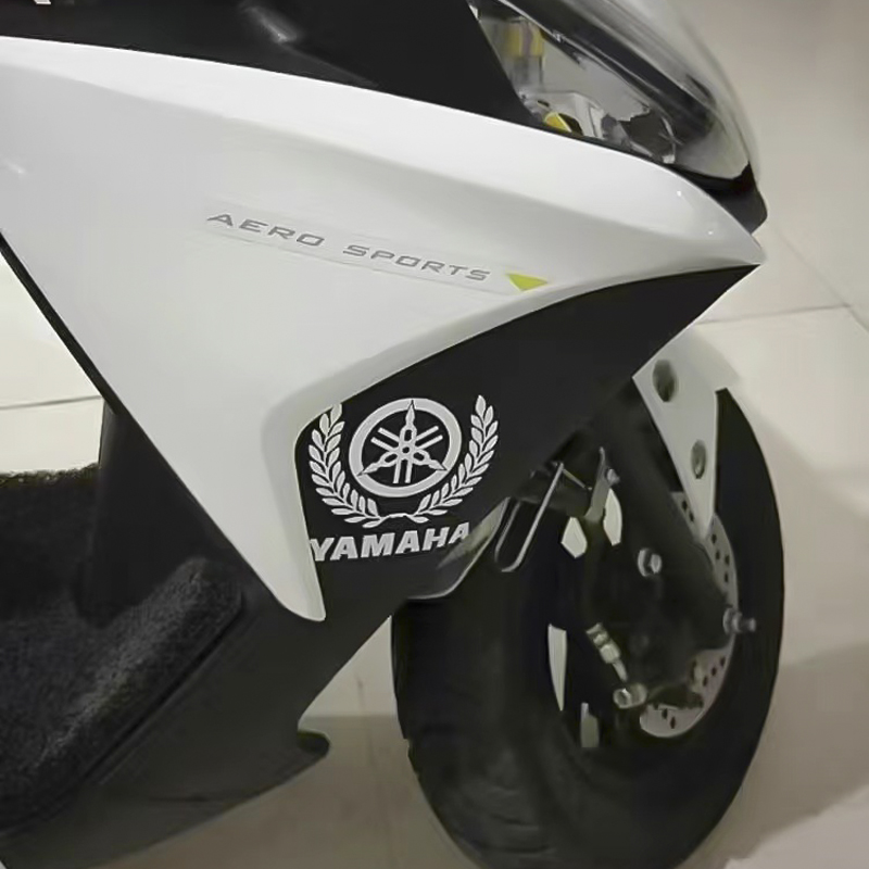 Tem decal Bông lúa YAMAHA Loại lớn dán xe ( giá 1 tem )