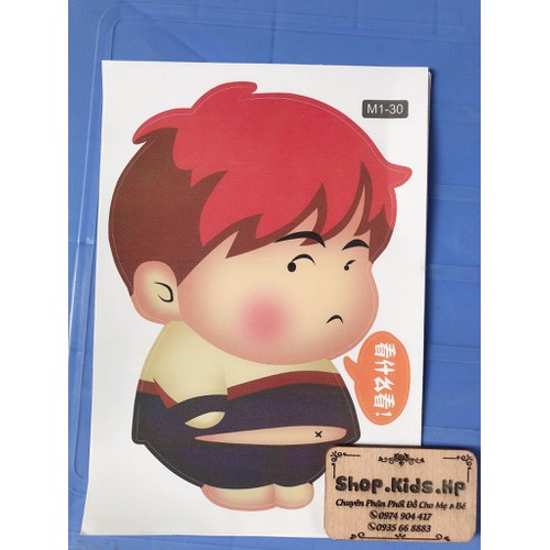 Sticker Miếng Dán Bồn Cầu Nhà Vệ Sinh Dán Tường Ngộ Nghĩnh