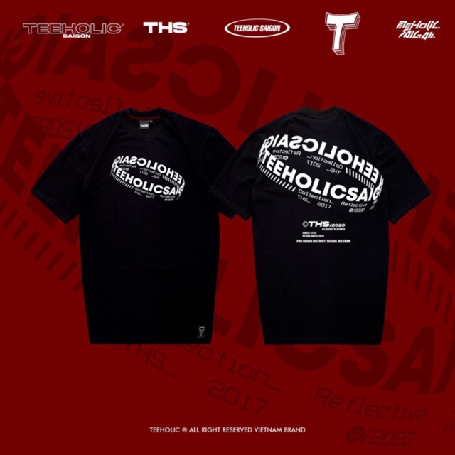 TEEHOLIC Áo Thun Unisex In Logo Vòng Tròn