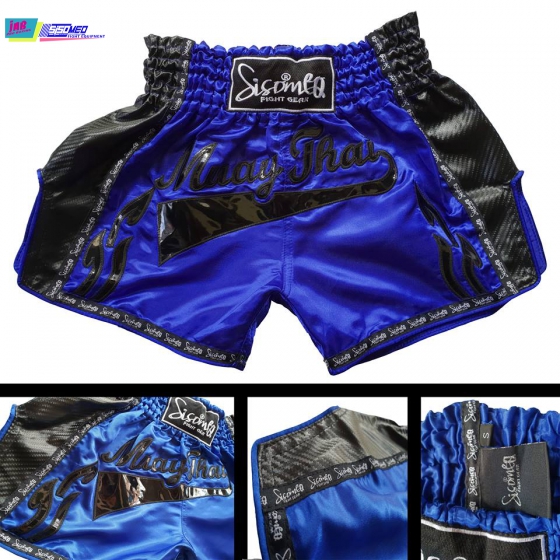 QUẦN SSM CARBON FIT MUAY THAI SHORTS RED