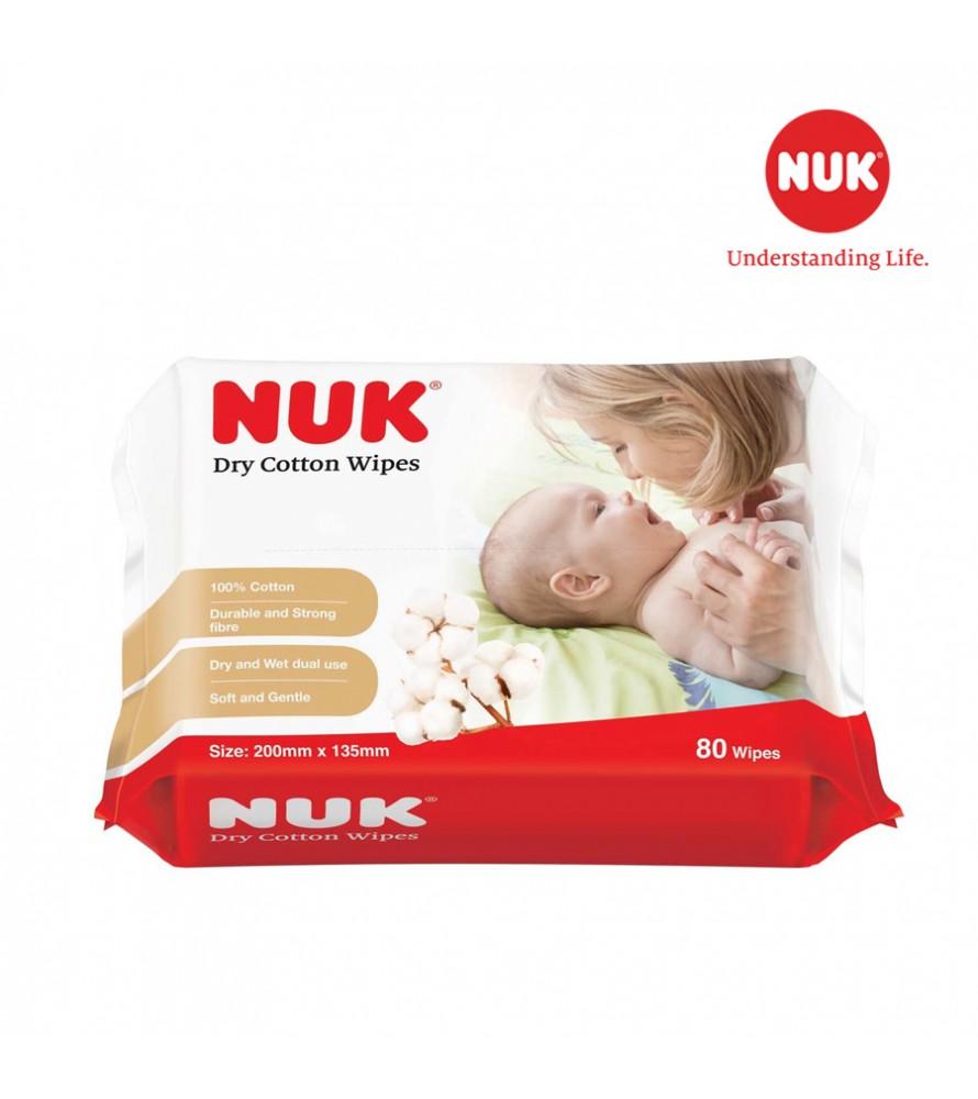 COMBO KHĂN VẢI KHÔ ĐA NĂNG NUK (80C)