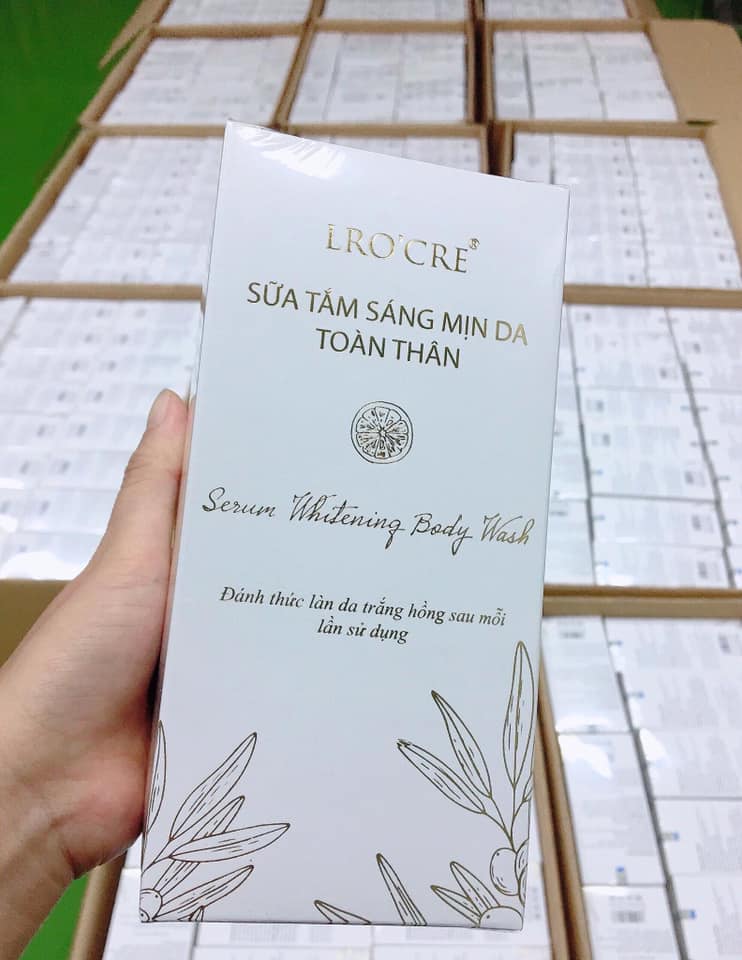 [ Mẫu Mới 2023 ] Sữa Tắm Trắng Da Toàn Thân Vip LROCRE [ Chính Hãng ]