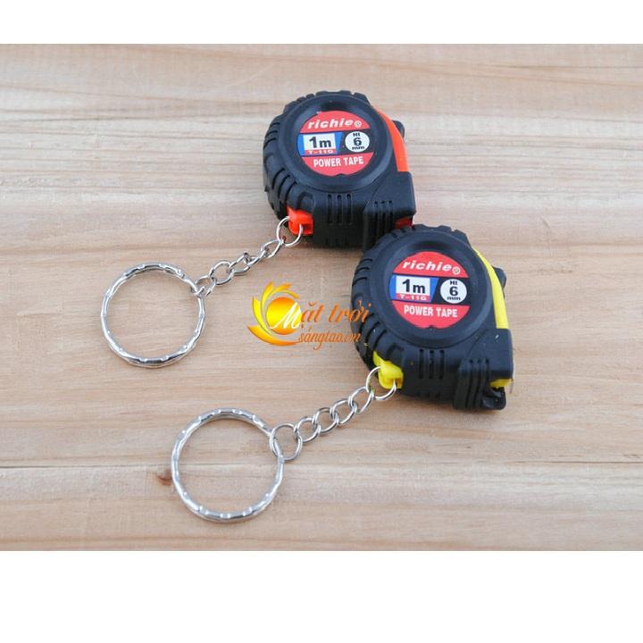Móc khóa thước rút mini 1m V2
