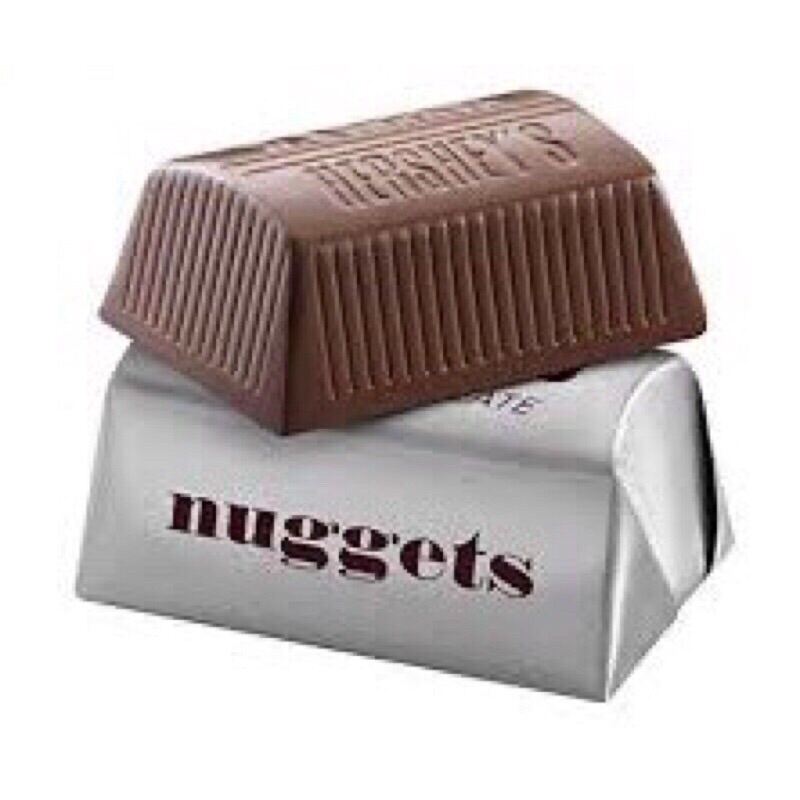 Socola sữa Hershey Nuggets Milk Chocolate gói 289gr của Mỹ