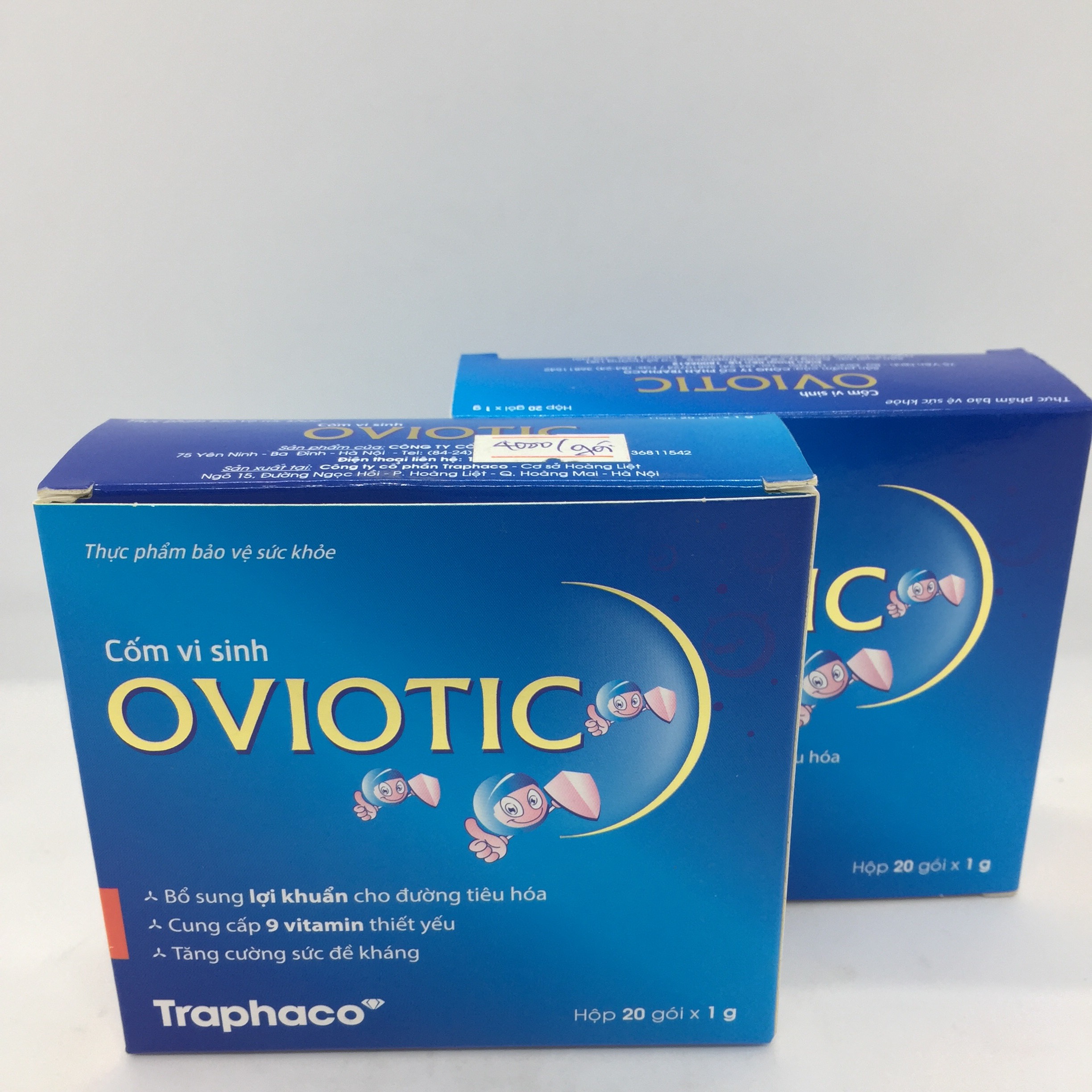 Cốm vi sinh OVIOTIC hộp 20 gói