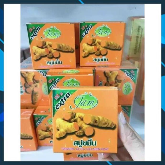 Lốc 12 Cục Xà Bông NGHỆ JAM TURMERIC (12 cục x 65gram)