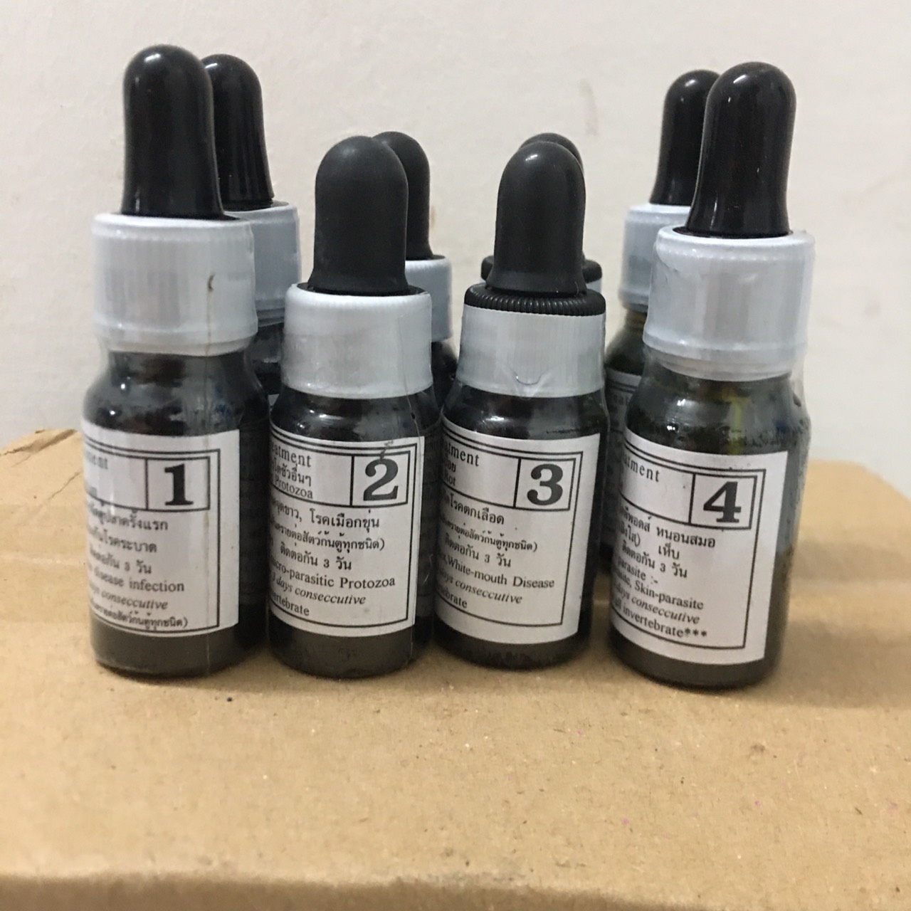Bio knock 1,2,3,4 - hàng thái lan dành cho bể cá cảnh