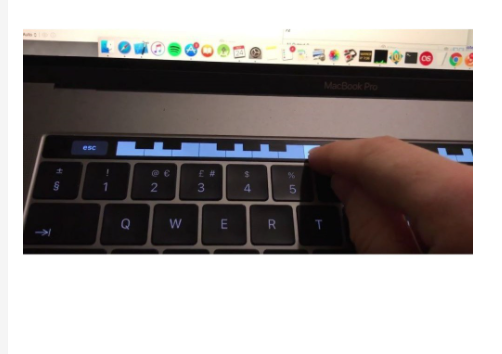 Miếng Dán Bảo Vệ Touch Bar Cho Macbook Pro 13/15/16 inch Touch bar