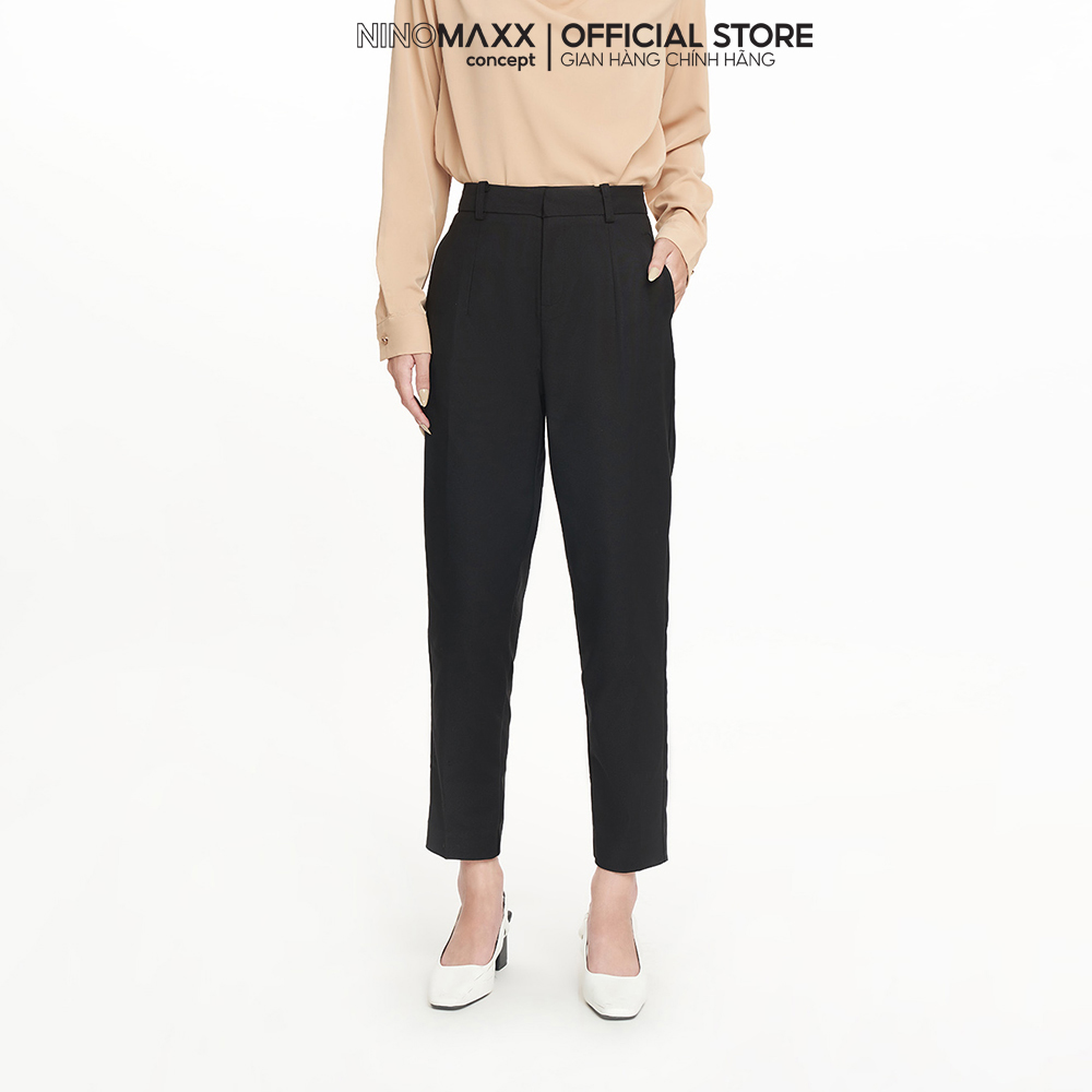 N&M Quần tây nữ thời trang công sở Form suông 2201013